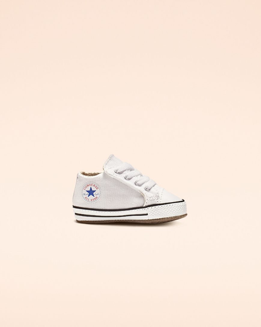 Zapatillas Altas Converse Chuck Taylor All Star Cribster Easy-On Niño Blancas Beige Blancas | PE L845WE